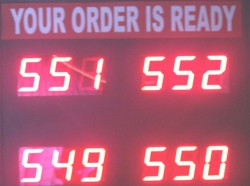 Token Display Board