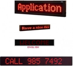 Moving Message Display