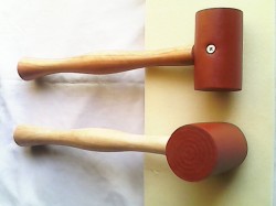 Raw Hide leather hammer