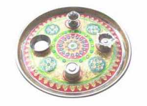 Designer Pooja Thali