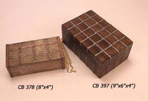 Wooden Boxes (Set of Two)