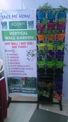 vertical wall garden