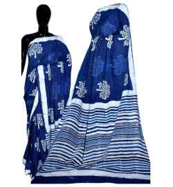 Jaipuri cotton printed saree