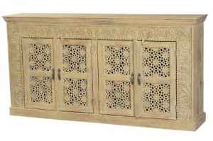 Wooden Rustic Side Cabinet