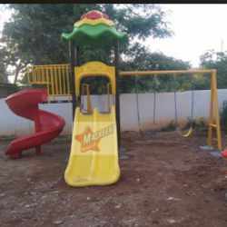 Maskeen Playground Slide and Double Swing Combo