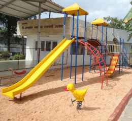 Play Station with Playground Slide