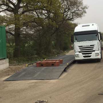 Mobile Weighbridge Installation