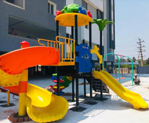 Colourful Outdoor Playground Equipment
