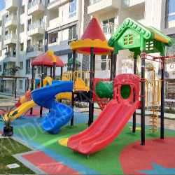 Playground Integrated Multi Slide Station