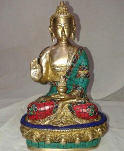 Lord Buddha Idol in Brass