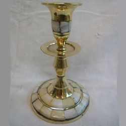 Brass Single Candle Stand